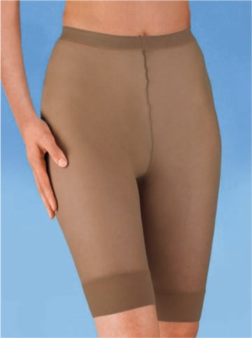 Esda Feinstrumpf-Kurzhose in braun