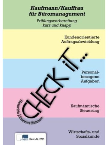 U-Form Buch - Check iT - Kaufleute für Büromanagement