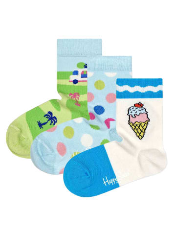 Happy Socks Socken 3er Pack in Ice Cream