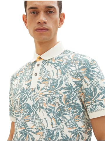 Tom Tailor Poloshirt ALLOVER PRINTED in Mehrfarbig