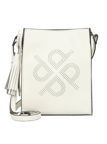 PICARD Peephole Mini Bag Umhängetasche Leder 17 cm in white lily