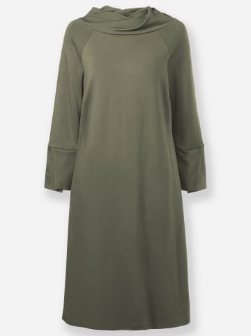 Heine Jersey-Kleid in khaki