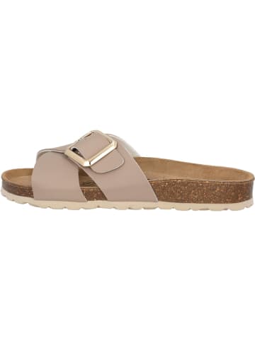 palado Pantoletten in beige matt