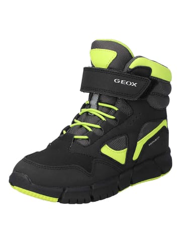 Geox Wanderstiefel J Flexyper Boy B ABX in black/lime