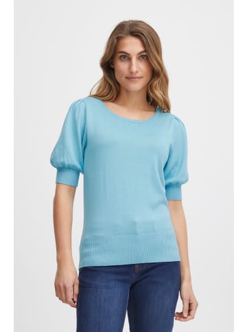 Fransa Strickpullover FRZUBASIC Slim fit in Sky Blue