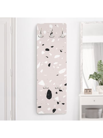 WALLART Garderobe - Terrazzo Muster Milano in Rosa