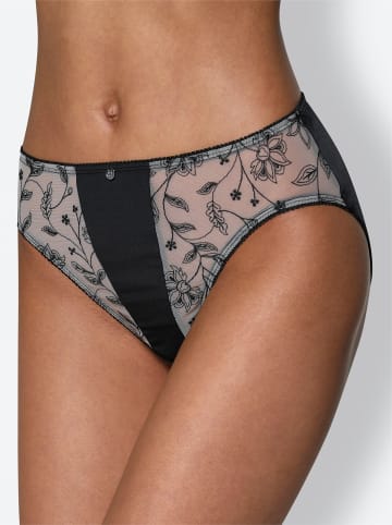 WITT WEIDEN Jazzpants in schwarz-elfenbein
