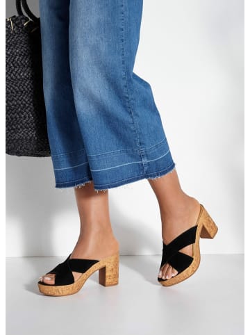 LASCANA LASCANA Pantolette in schwarz