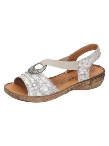 Comfortabel Komfort-Sandalen in beige/multi