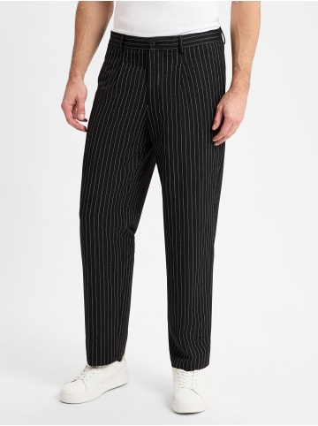 Finshley & Harding London Stoffhose in schwarz