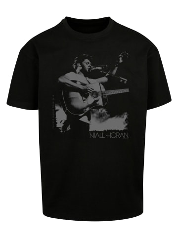 Merchcode Merchcode Niall Horan - Graphic Admat Picture Heavy Oversize Tee in black