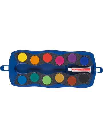 Faber-Castell Farbkasten Connector 125001 12Farben+Deckweiß