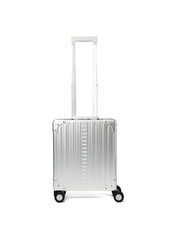 Aleon Business 4-Rollen Businesstrolley 42 cm Laptopfach in platinum 1