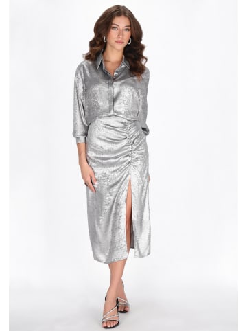 faina Women Shirt in silver