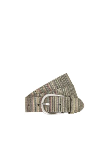 Tamaris Gürtel Essential Classics in olive-multicolour 5399