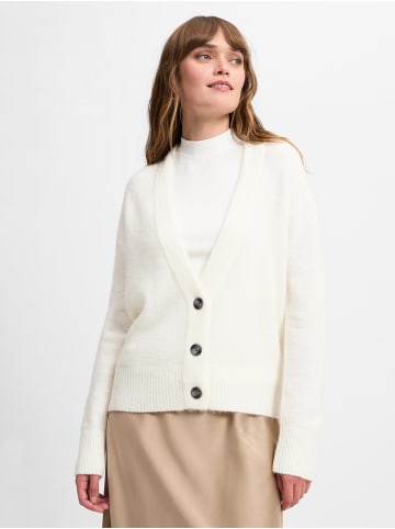 Marie Lund Strickjacke in ecru - 0005