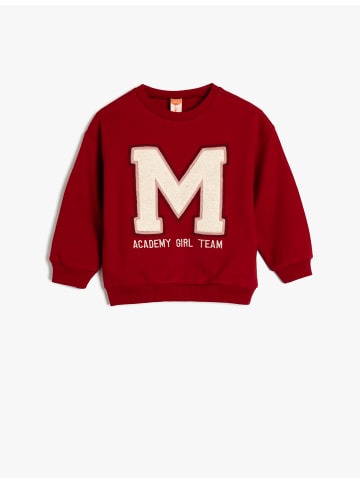 KOTON Sweatshirt in Bordo