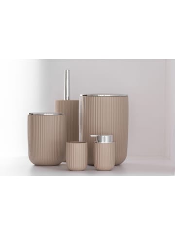 Wenko Seifenspender AGROPOLI in Beige, (B) 7,5 x (H) 12,5 x (L) 9 cm