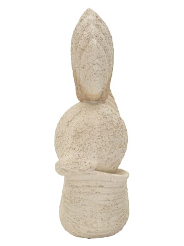 Mauro Ferretti Kunstharzskulptur in Form einer beigefarbenen Muschel, 17,2 x 10 x 30,2 cm