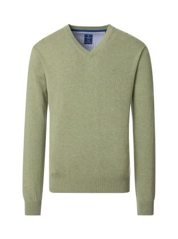 Redmond V-Ausschnitt Pullover in grün