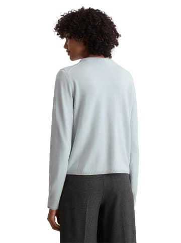 Marc O'Polo Cardigan slim in silvery blue