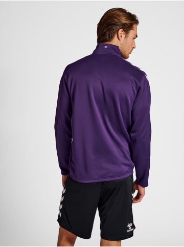 Hummel Halbreißverschluss Sweatshirt Hmlcore Erwachsene in ACAI/WHITE