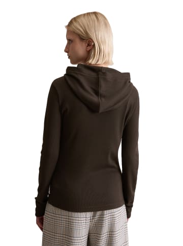 Marc O'Polo DENIM Hoodie-Longsleeve slim in Black Espresso
