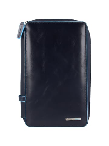 Piquadro Blue Square Reisepaassetui Leder 14 cm in night blue