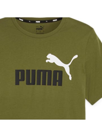 Puma T-Shirt in Grün (Olive)