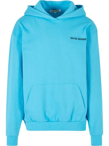 9N1M SENSE Kapuzenpullover in aqua