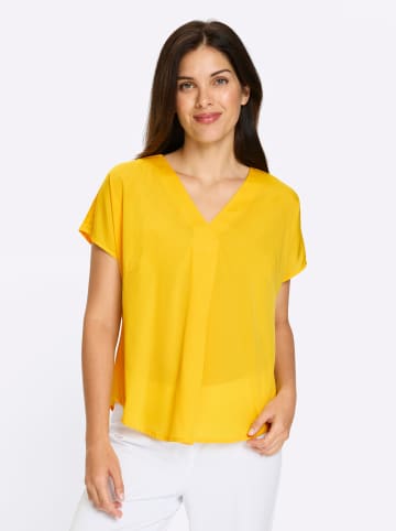 Sieh an! Schlupfbluse in sonnengelb