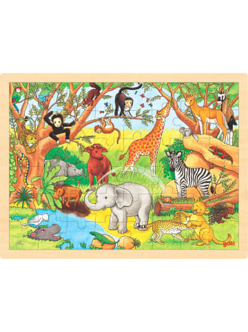 Goki Einlegepuzzle Afrika - ab 3 Jahren