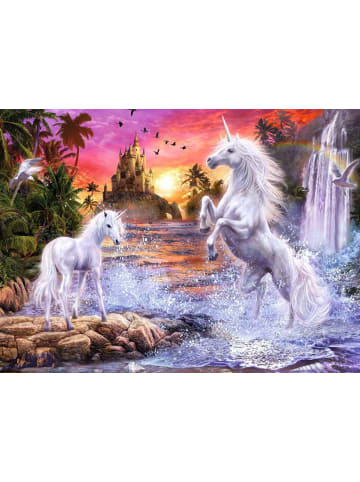 Ravensburger Puzzle 500 Teile Erwachsenenpuzzle 500 Teile - Einhörner am Fluss Ab 12 Jahre in bunt