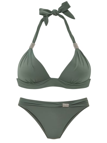 LASCANA Triangel-Bikini in olive