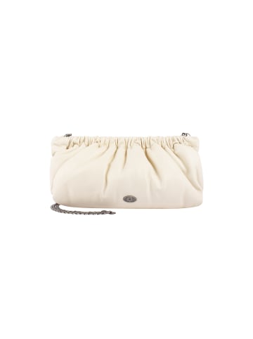 DreiMaster Klassik Clutch/Abendtasche in Wollweiss