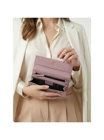 Lazarotti Bologna Leather Geldbörse Leder 19 cm in rose