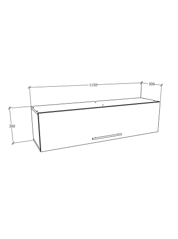 ebuy24 Regal Arila 16 Anthrazit 30 x 30 cm