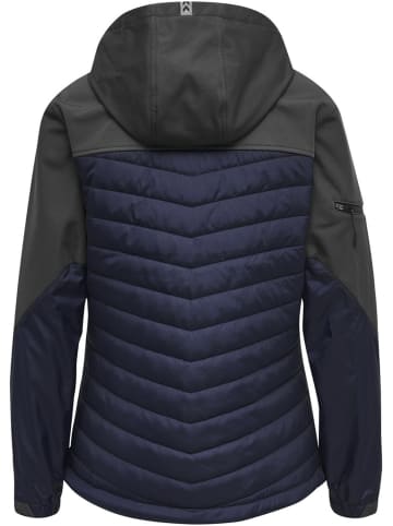 Hummel Jacke "Hmlnorth Hybrid Jacket Woman" in Grau