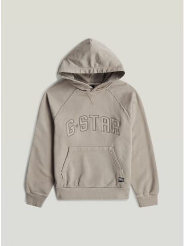 G-Star Raw Boys Basic Coll Hooded Sweatshirt grey alloy