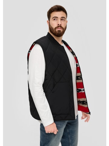 s.Oliver Outdoor-Weste in 9999_schwarz