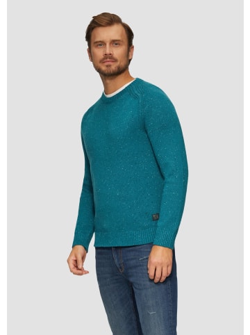 s.Oliver Strickpullover langarm in Petrol