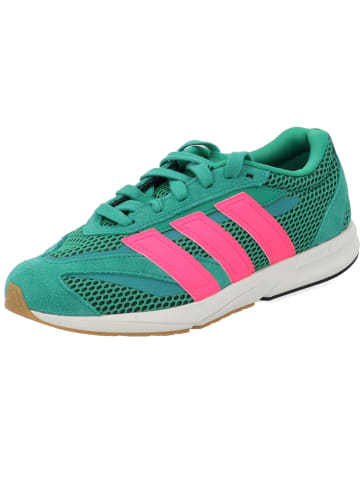 adidas Schnürschuhe in green/pink/teyl