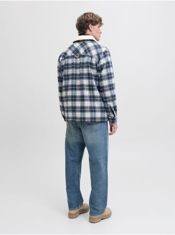 Jack & Jones Overshirt in Cloud Dancer