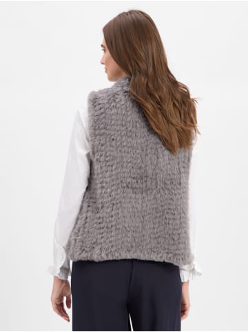 comma Weste in grau - 0001