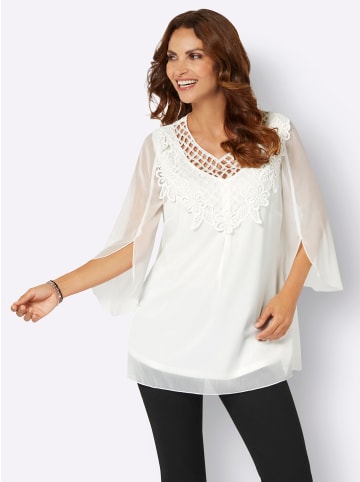 WITT WEIDEN Spitzentunika in ecru