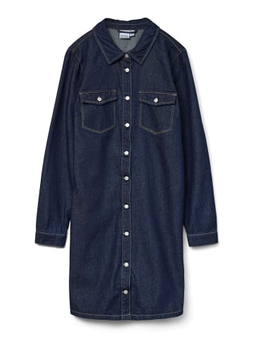Vero Moda Jeanskleid in Dark Blue Denim
