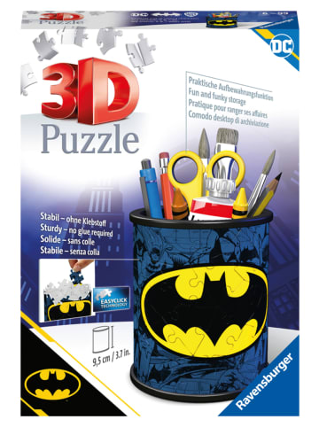 Ravensburger Ravensburger 3D Puzzle 11275 - Utensilo Batman - 54 Teile - Stiftehalter für...