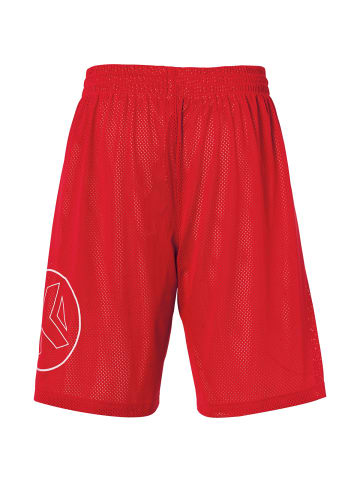 Kempa Shorts REVERSIBLE in rot/weiß