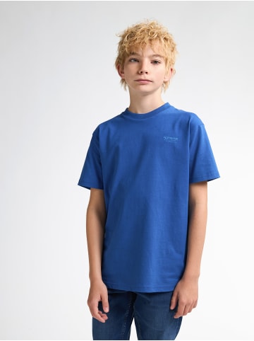 Petrol Industries T-Shirt mit Rückenaufdruck Oceanpoint in Blau