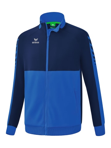 erima Kinder Six Wings Worker Jacke, Trainingsjacke in new royal/new navy